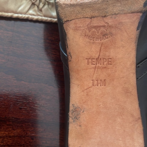 Brighton TEMPE Western mule leather studs mules size 11 - Picture 5 of 6